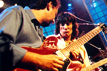 Marcos Ottaviano e Ron Wood