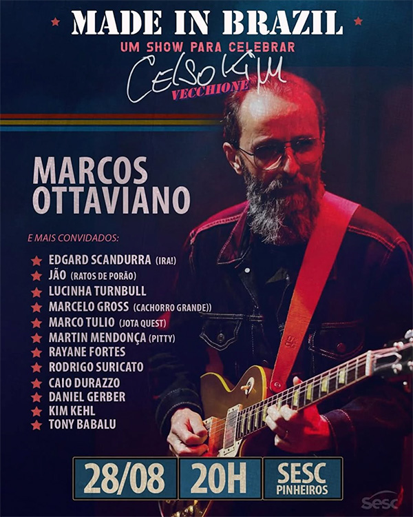 Marcos Ottaviano com Made In Brazil